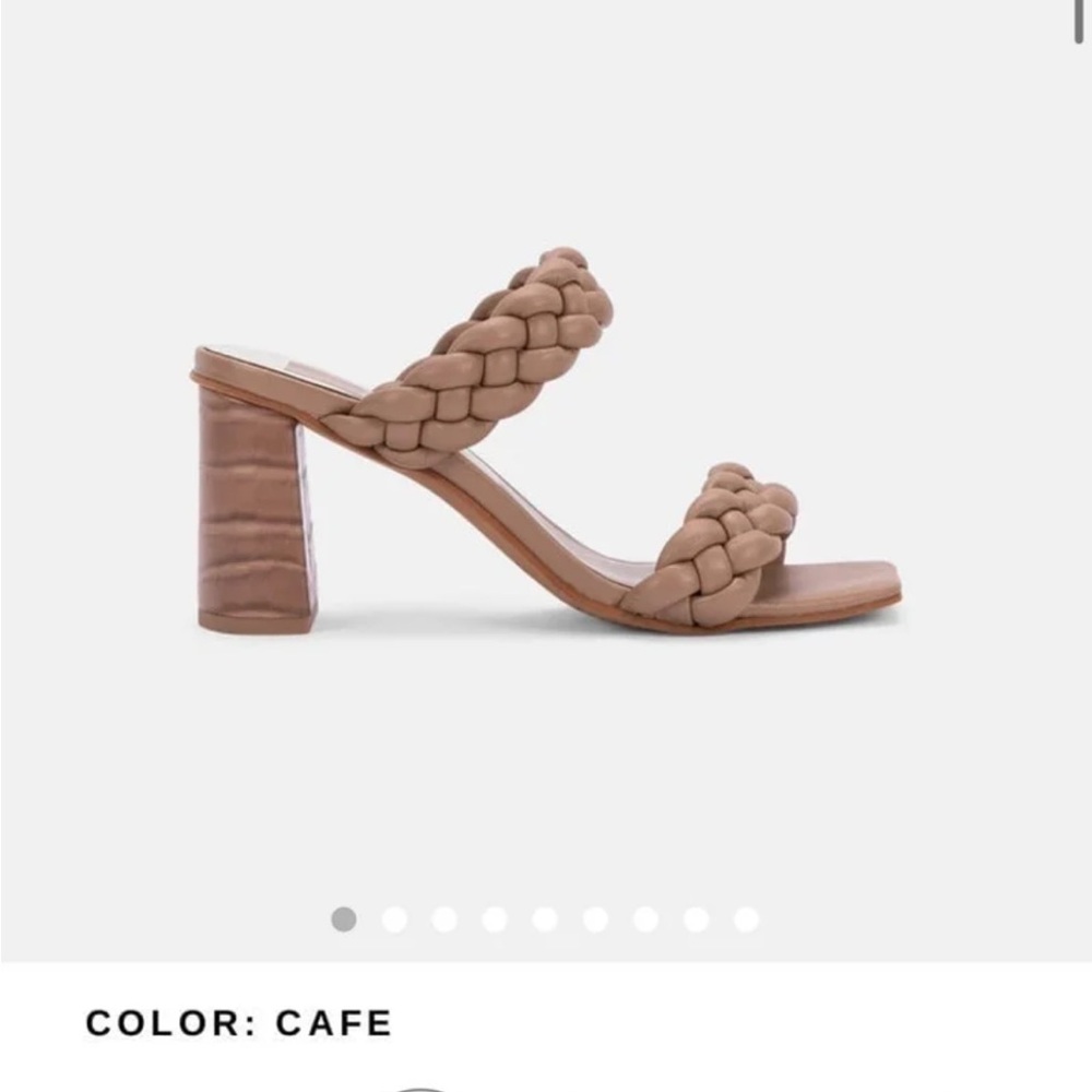 NEW Dolce Vita Paily braided heels
